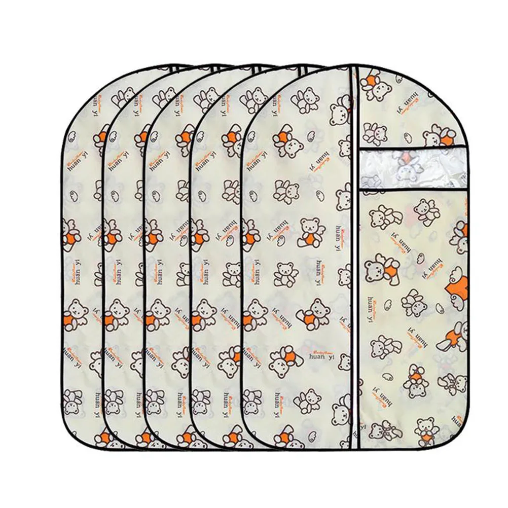 

Clothes Cover Suit Storage Garment Organizer Waterproof Dustproof Zipper Closure Nonwoven Bag Home Travel Storage Protector For