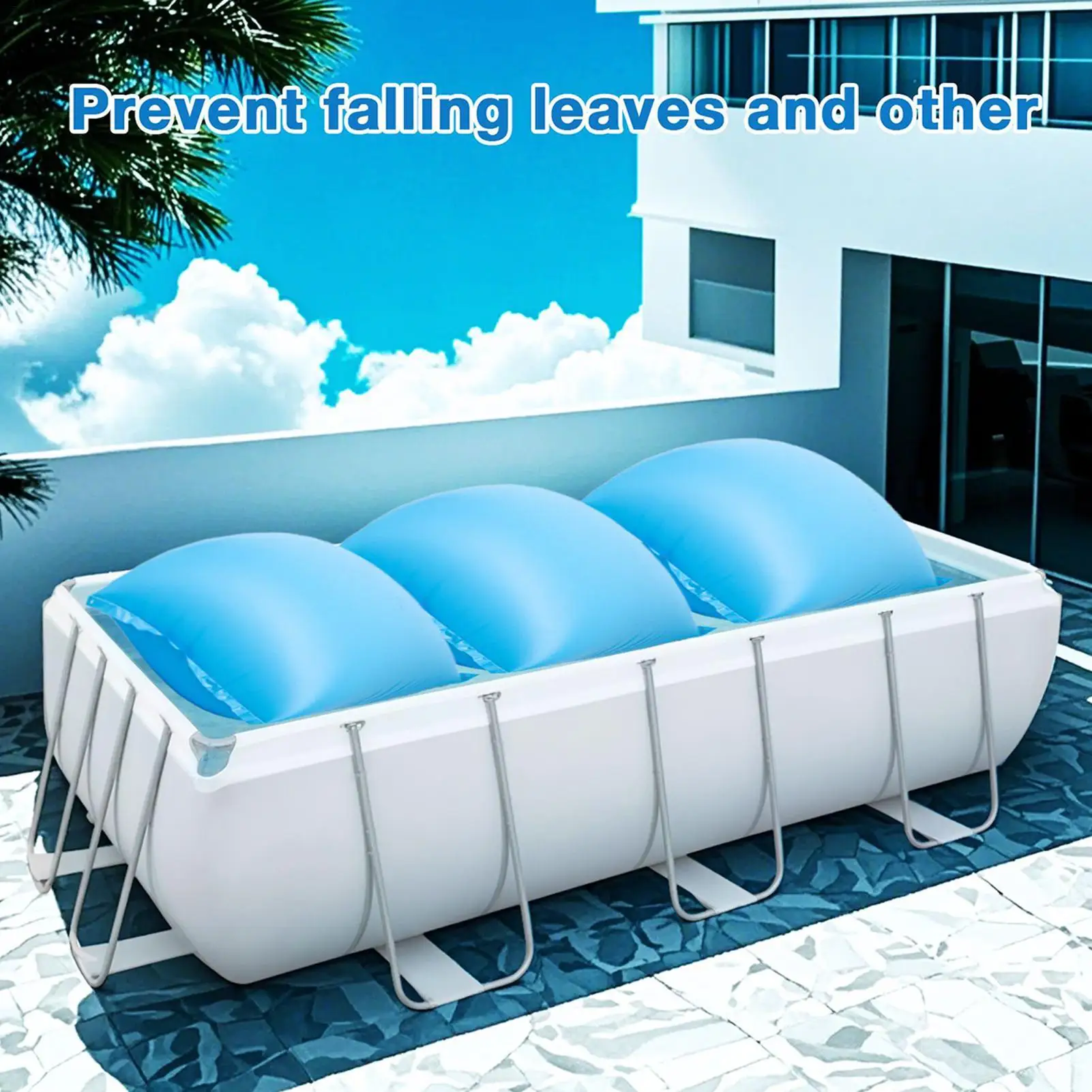 Pool Air Pillow Heavy-Duty PVC Cold-Resistant Ground Pool Balloon Winter Pillow For Ice Prevention Support Protection Cold