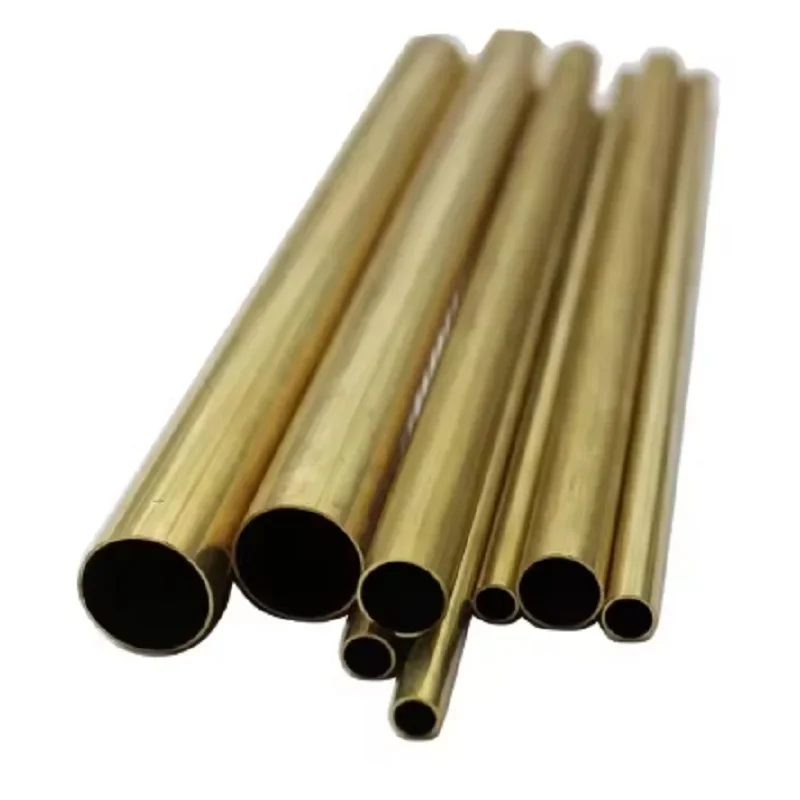 1/3PCS Brass Tube Brass Pipe 0.8mm-10mm Outer Diameter Precision Brass Tubing for DIY Craft Model Making Metal Rods 100-500mm