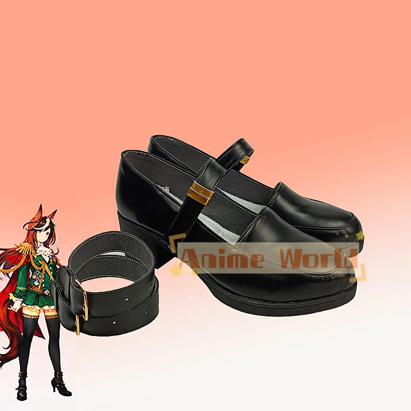 Anime Game Umamusume: Pretty Derby Symboli Rudolf Cosplay Shoes Boots Adult Children Halloween Party Costume Accessories Props