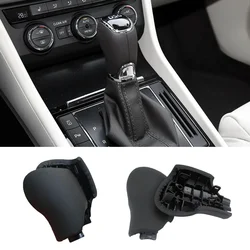 DSG Gear Shift Knob Side Cover Car interior accessories For Skoda Octavia Superb Fabia Yeti