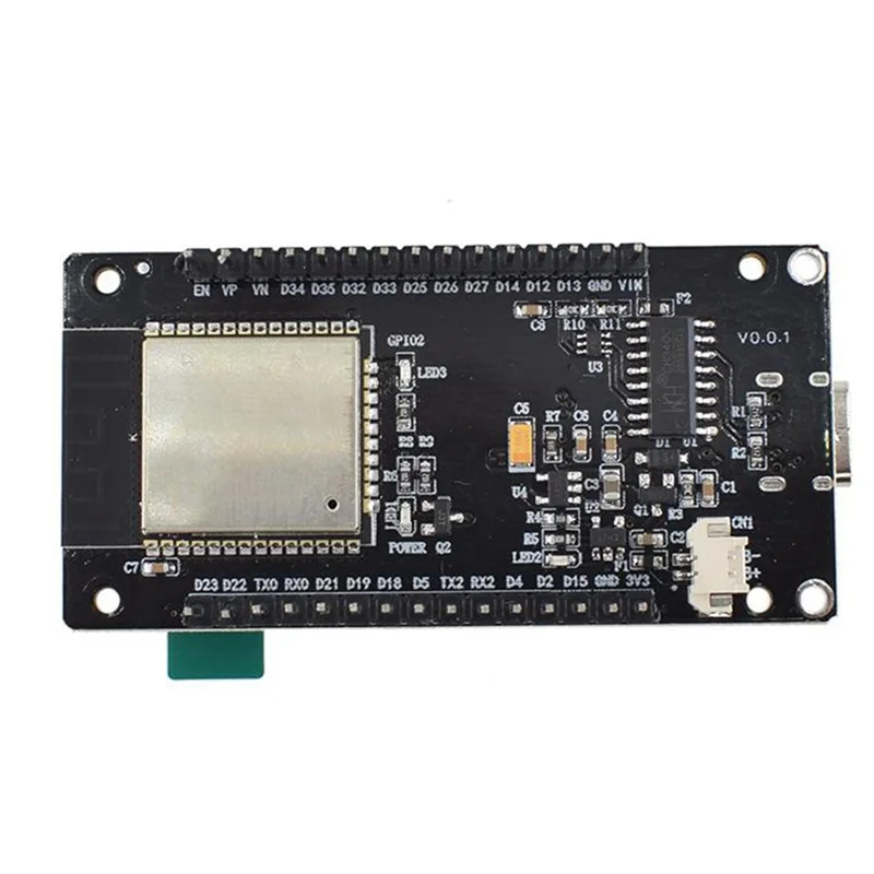 FFYY-ESP32 Макетная плата 1,9-дюймового ЖК-экрана Макетная плата Wi-Fi и Bluetooth Type-C для Arduino Micropython
