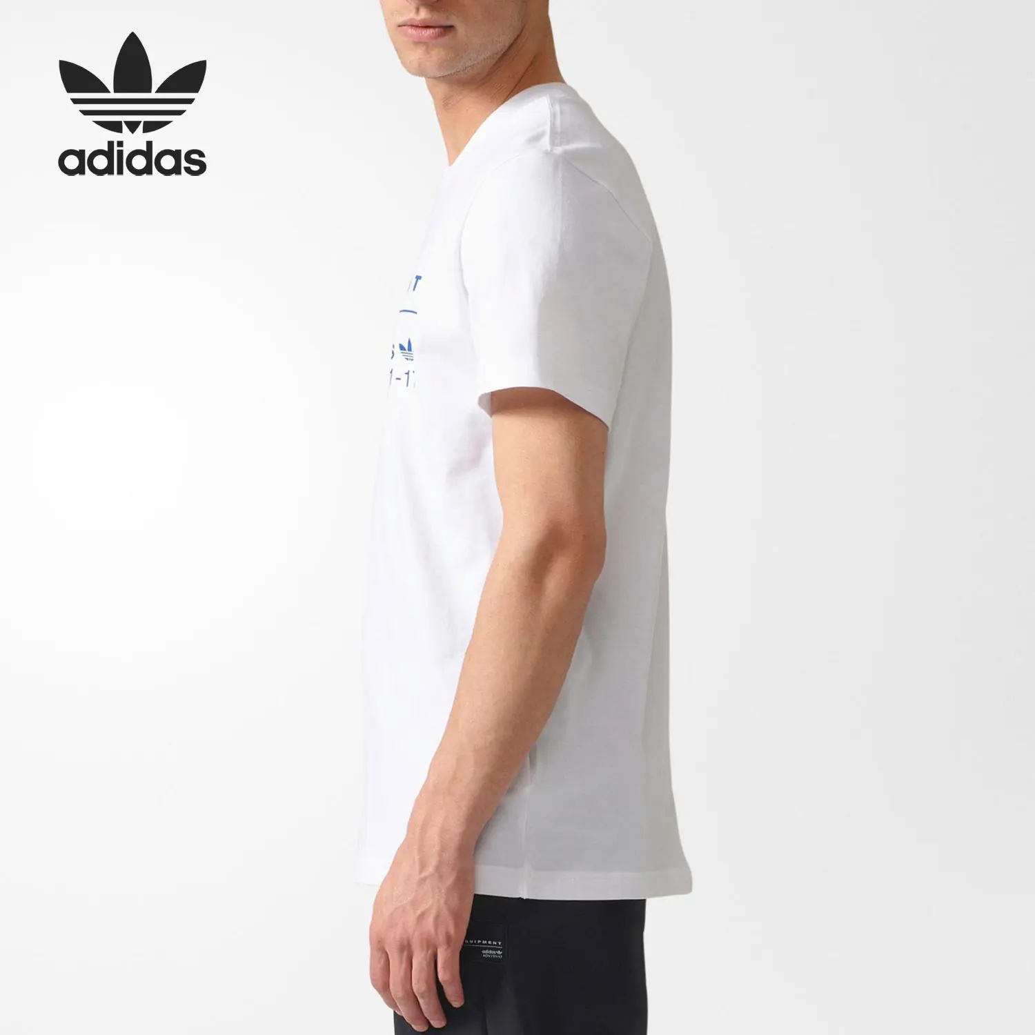 Adidas genuine clover new men's casual and comfortable short sleeved sports T-shirt BS2805