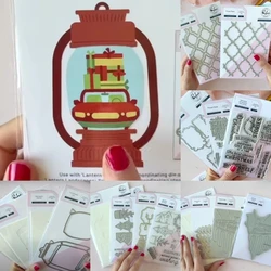 Sippable Scenes Stamp 2025 New Cutting Dies Stencil For DIY Scrapbooking Crafts Maker Photo Album Template Handmade Decoration