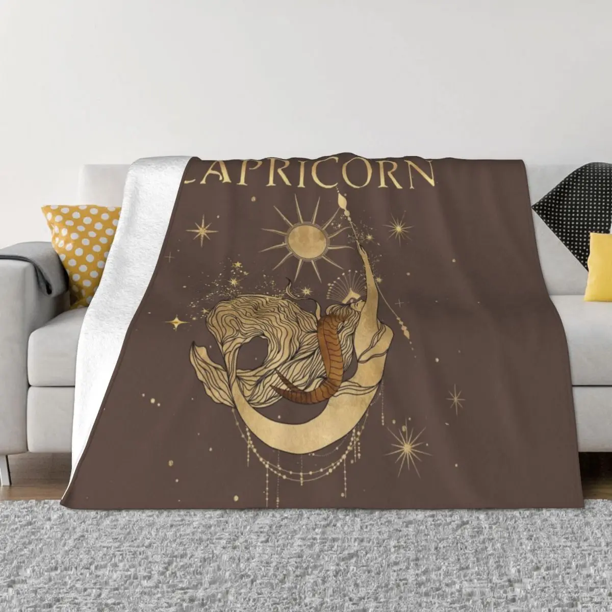 Capricorn zodiac woman Throw Blanket Blankets Sofas Of Decoration Blankets For Bed Blankets