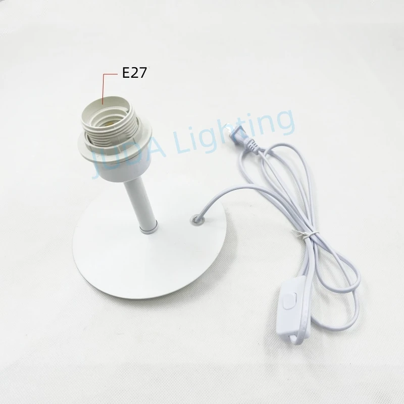 Lamp Modification Vase Table Light Modification Vase Table Lamp Modification DIY Desk Lamp with Cable Wire E27 Socket Lamp Base