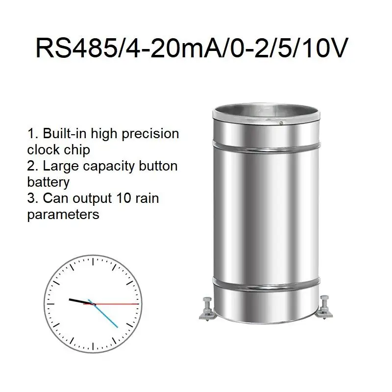 Automatic Double Tipping Bucket Rain Gauge Sensor Rain Gauge Digital