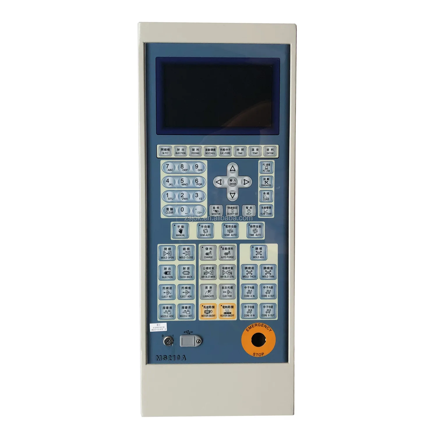 

Gold seller PORCHESON MS500+ MS210A(7''inch Panel Control System PLC for Molding Machine ( New & Original ) Replace
