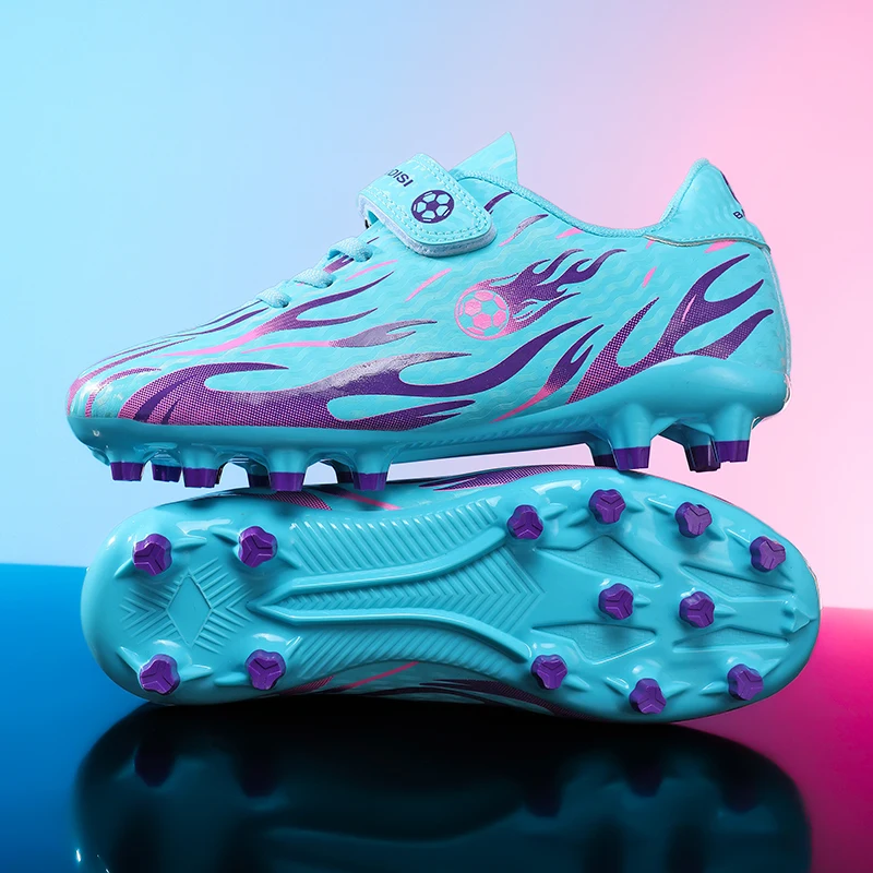 

Новые профессиональные футбольные бутсы для мужчин и детей, нескользящие, для тренировок, для мальчиков, для игры на траве, ультралегкие, с шипами, прямая поставка