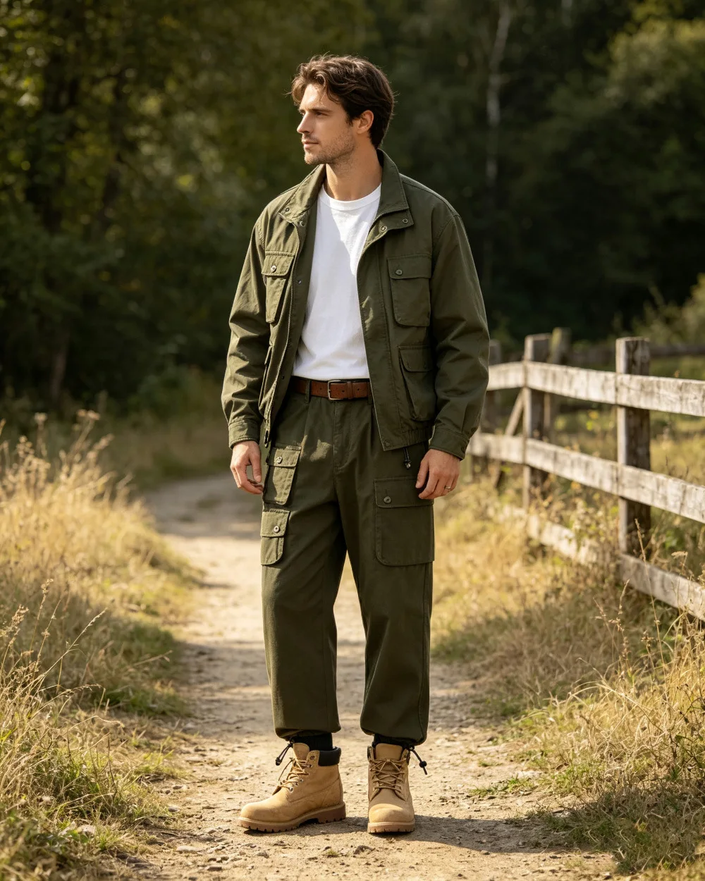 OKONKWO_rip-stop ripstop multi-pocket cargo pants, American military tactical pants, paratrooper pants
