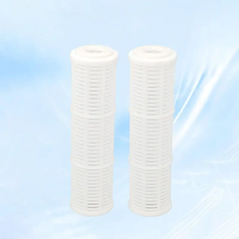 27RB – lot 2 filtres à eau durables 10 pouces, pré-filtre lavable en Nylon plastique, adapté aux pompes à eau,