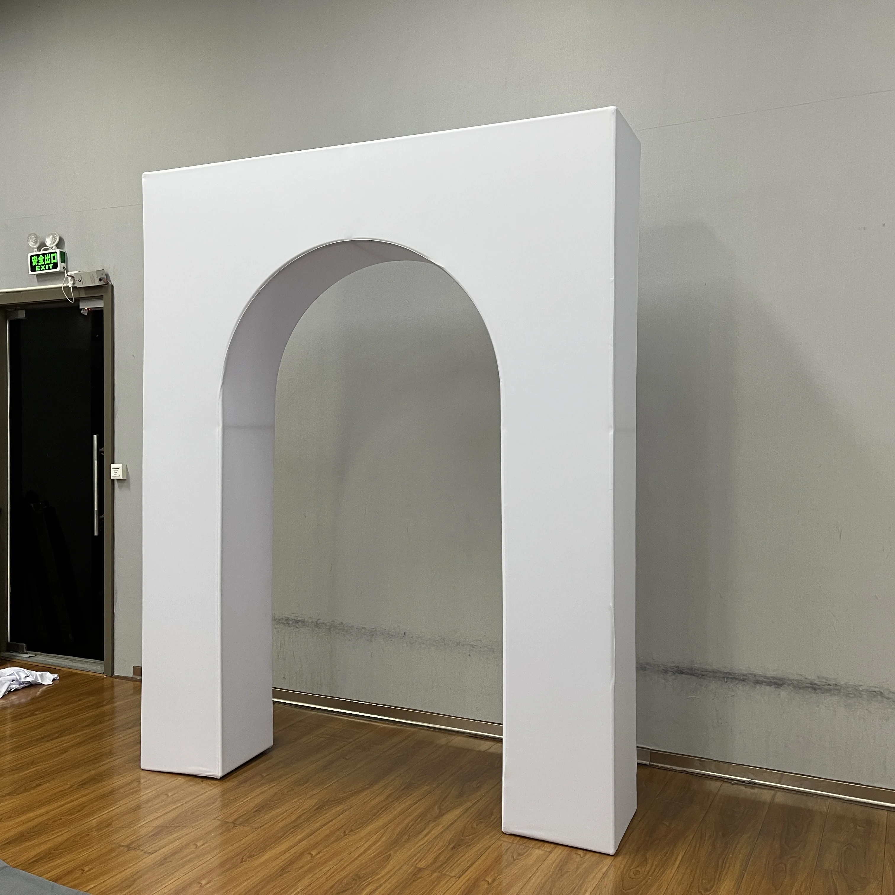 3D-Türrahmen-Bogen-Hintergrundständer mit Abdeckung für Party-Events, Fotobox-Hintergrund, Einzelständer mit Einzelabdeckungsdesign – Detail 3