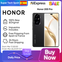 2024 New Honor 200 Pro SmartPhone 5G Snapdragon 8 Gen 3 6.78\