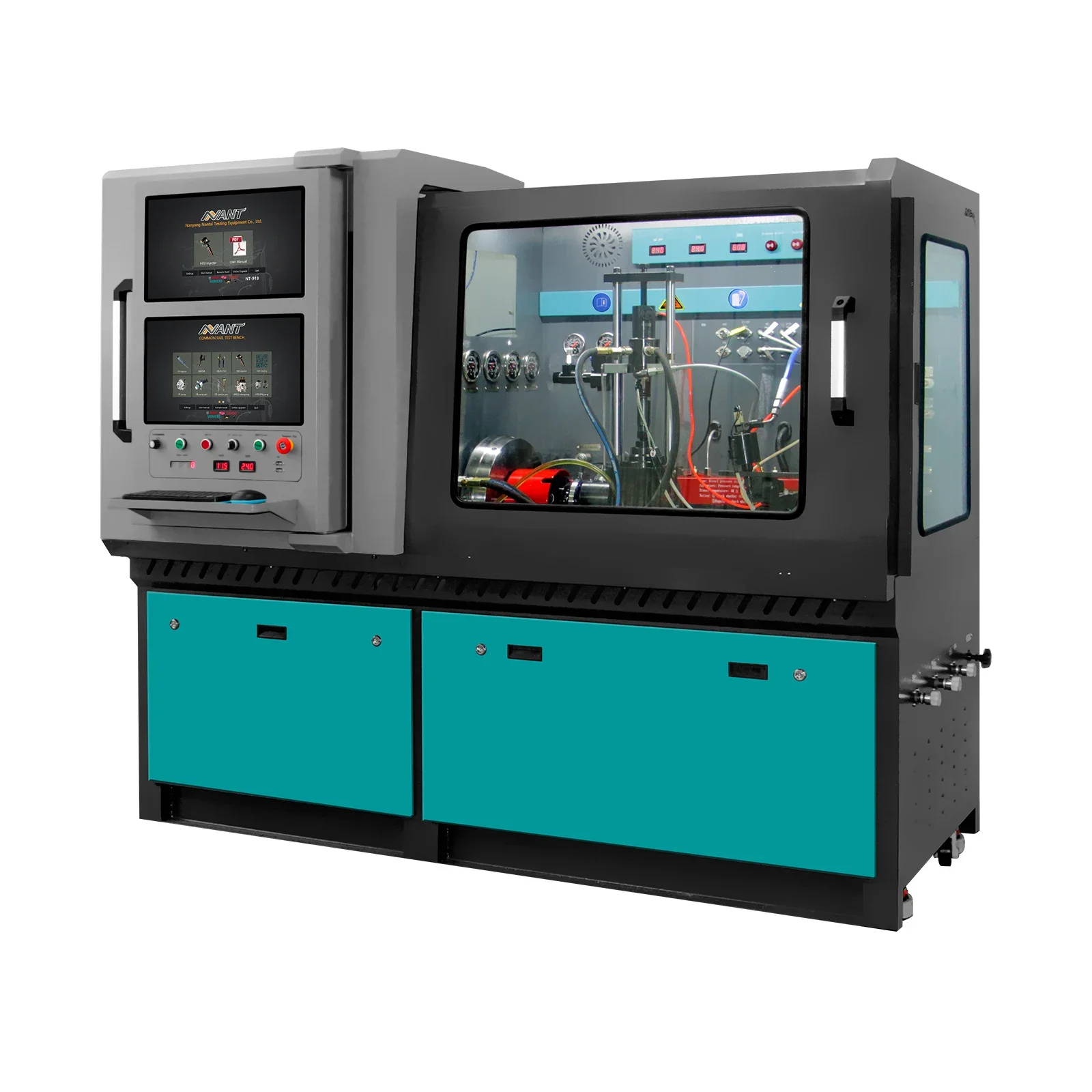 NT919 full function common rail test bench common rail injector testing equipment