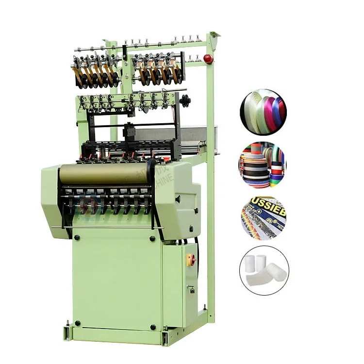 Textile Ribbon Weaving Machine Elastic Underwear Making Needle Loom Woven Tape Maker for DIY Crafts And Home Sewing