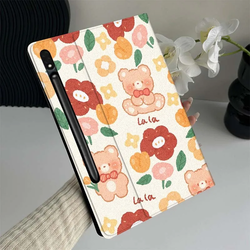 

Красочные цветы милые для Samsung Galaxy Tab S7 S8 S9 S10 11 12,4 13,1 FE Plus Lite Inch Cover Чехол для планшета