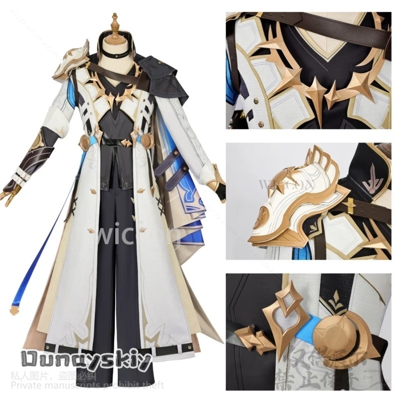 アニメゲーム Honkai スターレール Phainon コスプレ衣装ハンサムなロングコート衣装トップパンツかつらハンサムな男 Cos カスタマイズ