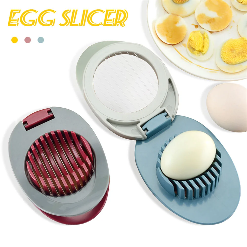 Egg Slicer Not Easily Deformed Easy To Clean 68g Stainless Steel Home Supplies Creative Egg Cutter Sharp Steel Wire Egg Cutter