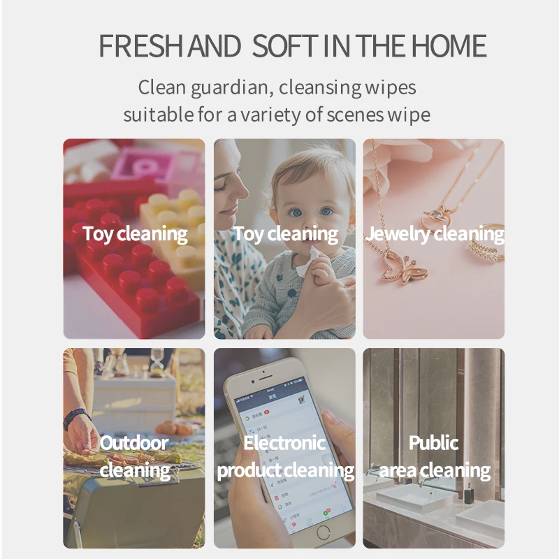 مناديل ناعمة قابلة للتحلل الحيوي، خالية من العطور، تنظيف المسام العميقة، 80 قطعة للبشرة الدهنية والمعرضة لحب الشباب #4