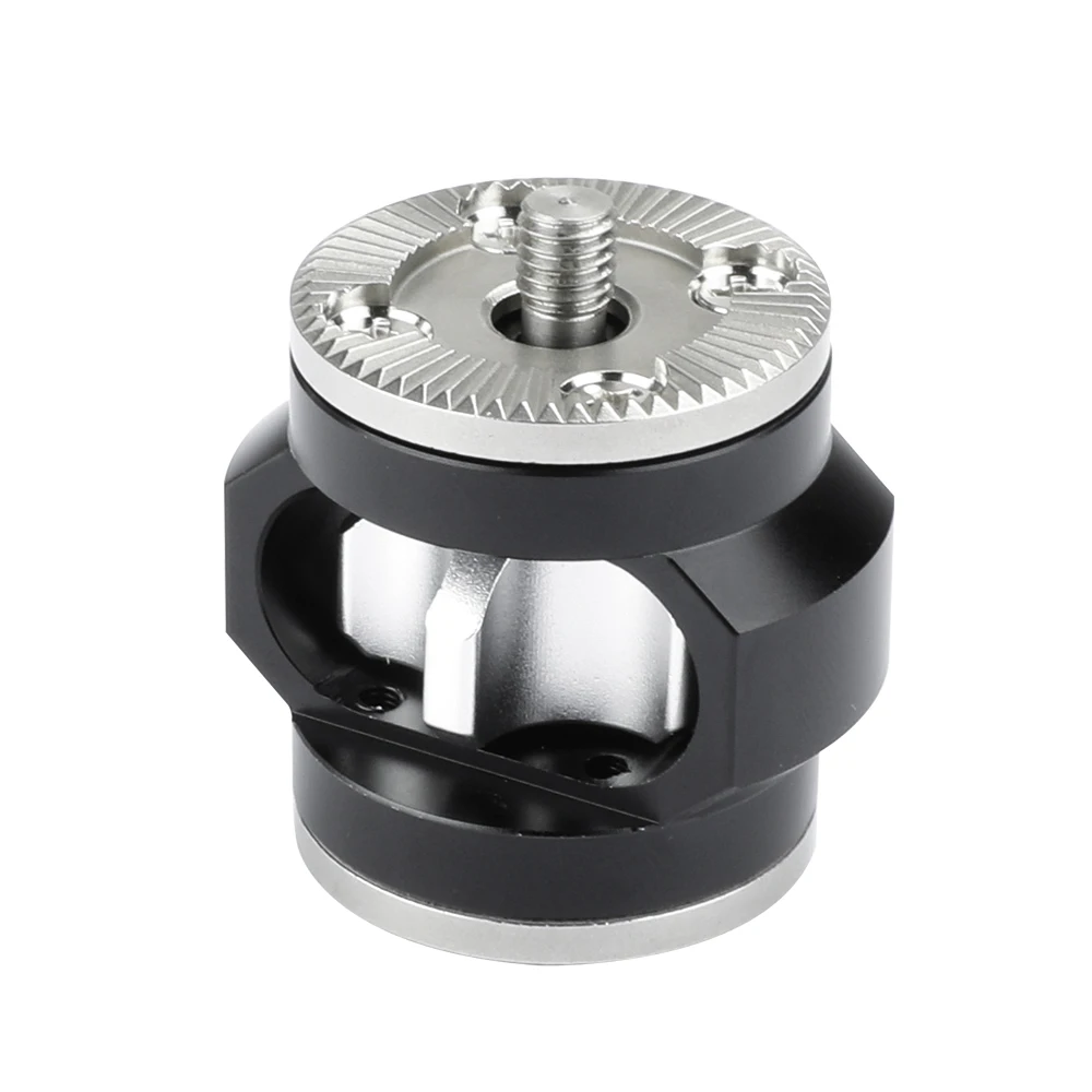 HDRig ARRI Rosette Extension Mount Adapter with M6 Screw & Female Thread For DSLR Camera Shoulder Handgrip Filmmaker Rig
