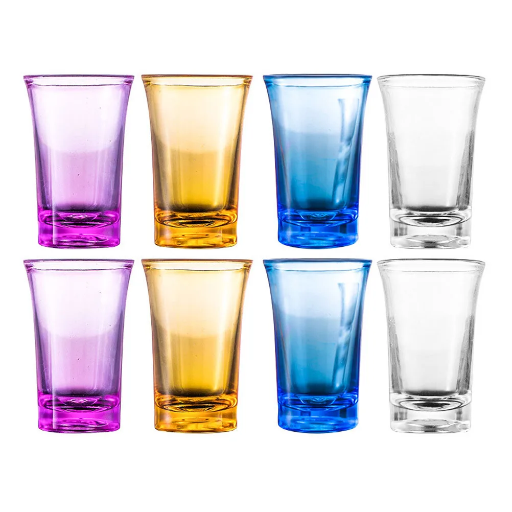 

8 Pcs Cups Acrylic Cocktail Glasses for Home Bar Party Acrylic Cup Festival Decor Party Cocktail Cup Glassware