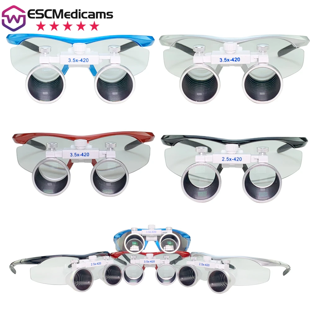 High-Quality Dental Loupes 3.5X Surgical Magnifier Binocular Magnifying Glass Magnifier Dentistry Surgical Optical Glass Lens