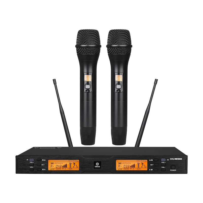 

Wireless microphone One to two Home meeting KTV stage performance Wedding U-segment microphone