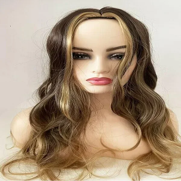 

Fashion Ombre 60cm Long Gradient Brown Curly Women’s Cosplay Wig