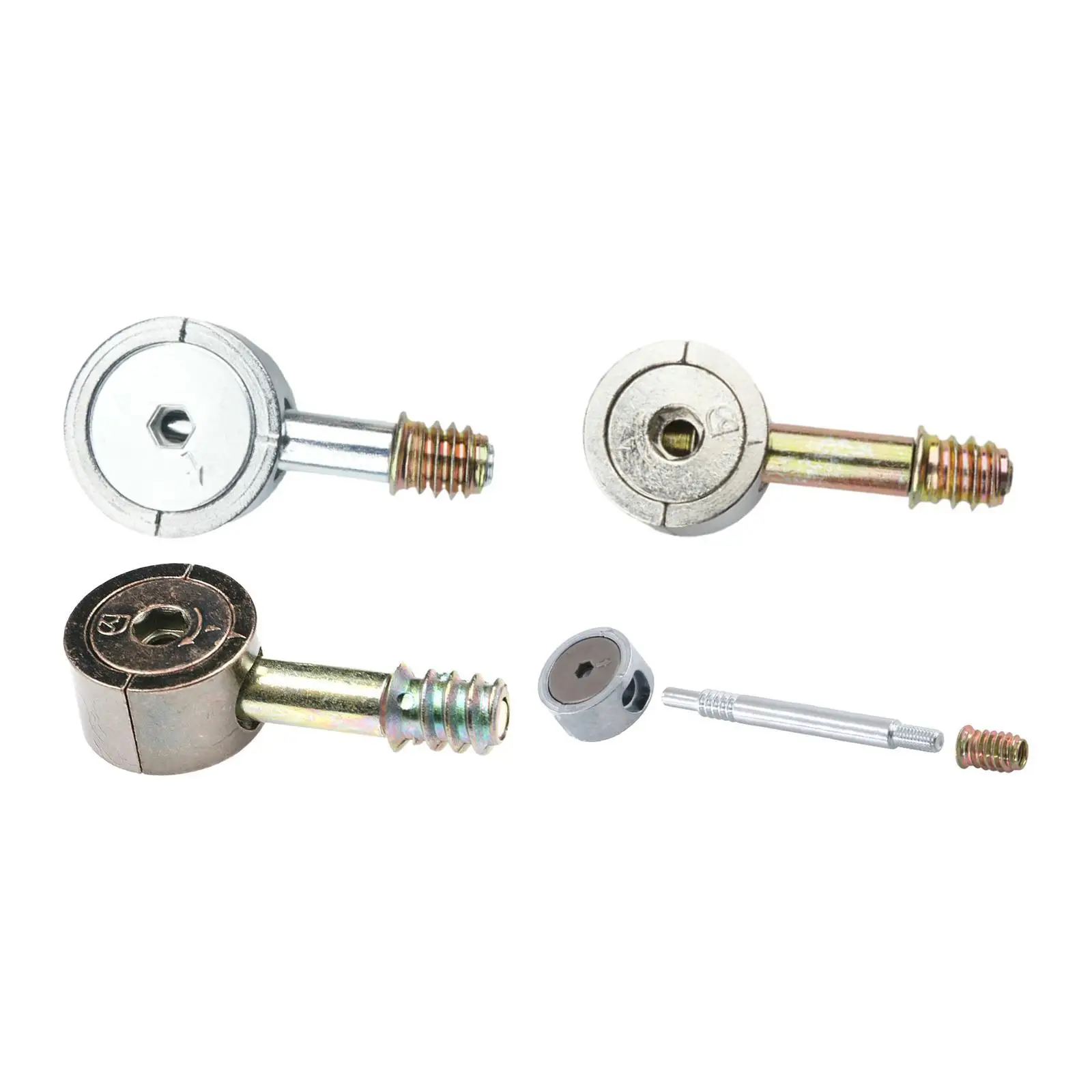 Furniture Fixing Connector, Furniture Cam Fastener, Multi-function Replacement, Easy Installation for Beds, Home Tables