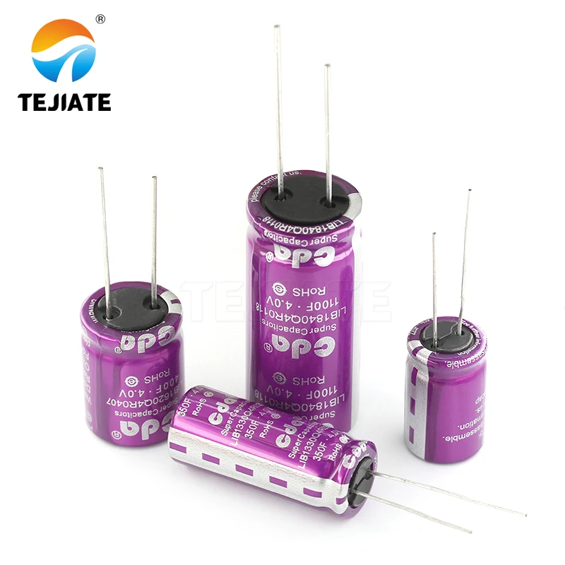 4V Lithium Ion Capacitor 4.0V 220F/350F/400F/1100F Farad Capacitor D Type