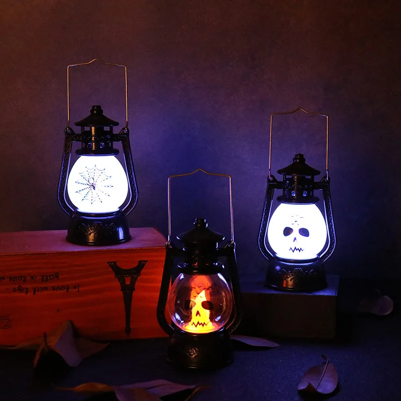 Neue Halloween-Dekoration Spaß Pferd Lampen Vintage Hand Pony Lampe Spukhaus Bar verkleiden Requisiten Desktop-Dekoration Geschenk