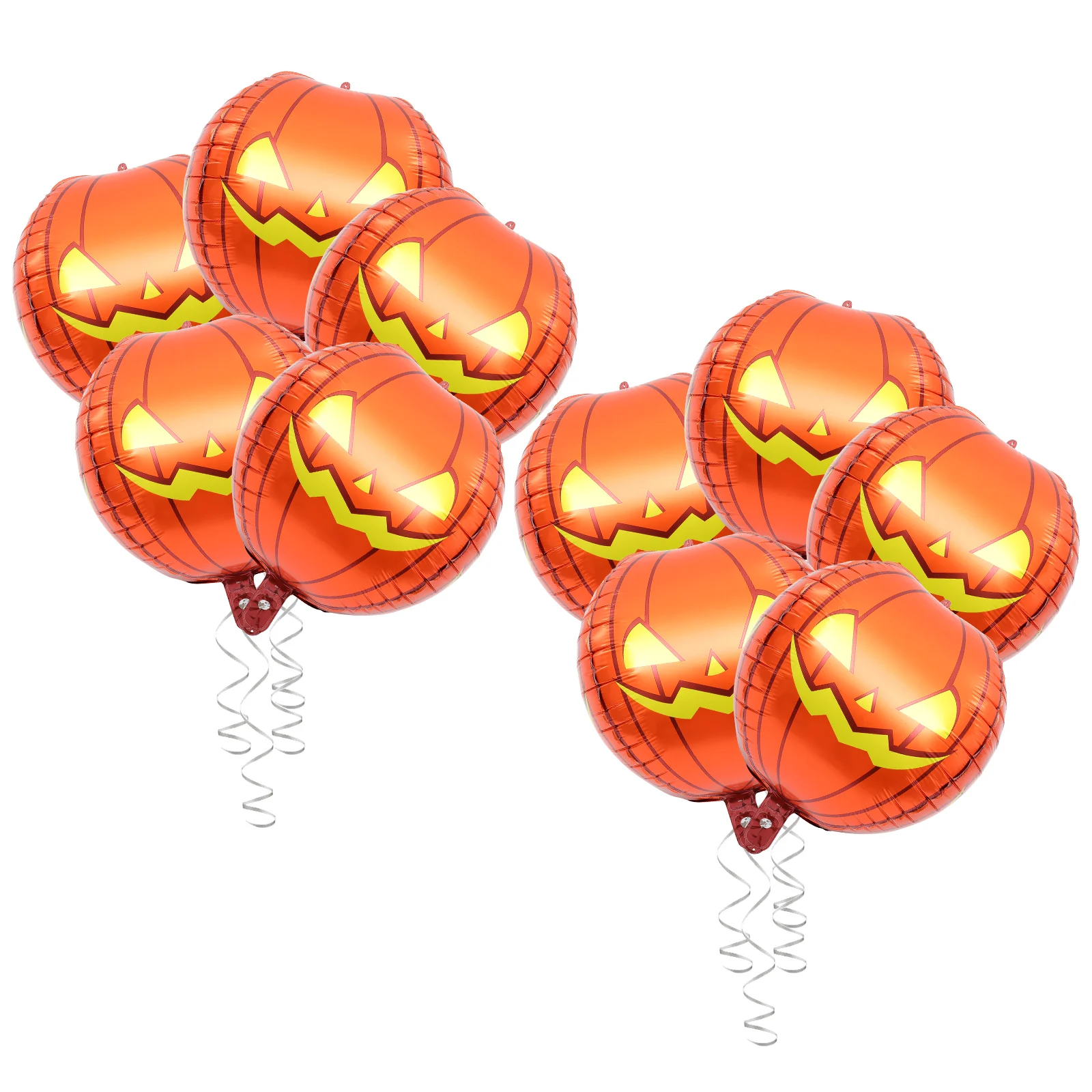 

Pumpkin Foil Balloons Decorative Props Supplies Child Inflatable Toys Halloween Party Aluminum Film Material Practical Durable