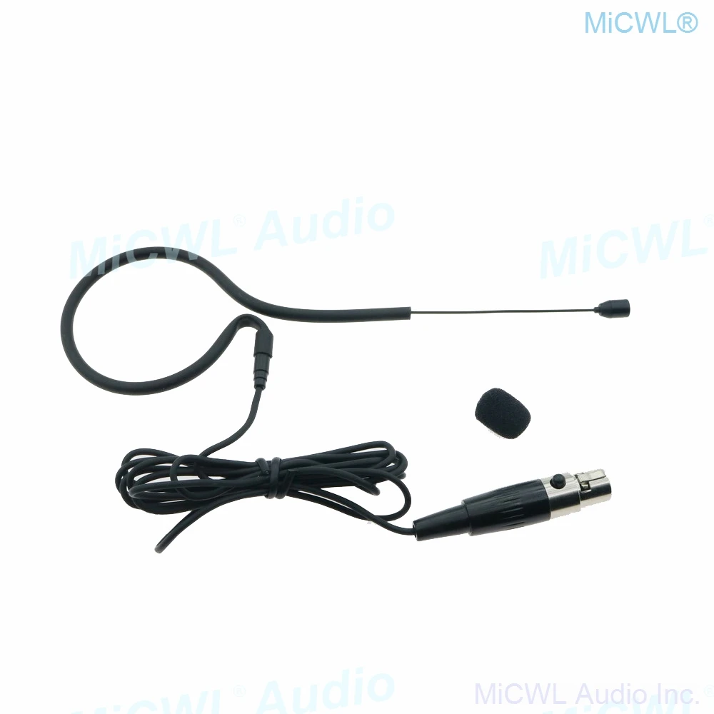 أسود متعدد الاتجاهات MX153 ميكروفون سماعة الرأس ل شور UR4D MX153B/O ULX SLX PGX QLX AD4D ULXD لاسلكي صغير TA4F 4Pin TQG