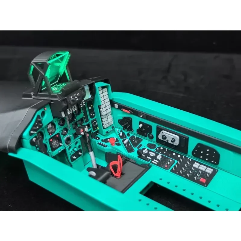 FPV Cockpit Conversion Kit Scale Realistic Interior 3D Printed for Freewing 80mm MiG-29 Fulcrum RC EDF Jet RC Aircraft Part