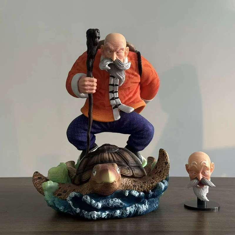 22cm Dragon Ball Anime juguete serie R maestro Roshi Kame Sennin estatuilla modelo colección sangre caliente Manga niño regalo de cumpleaños