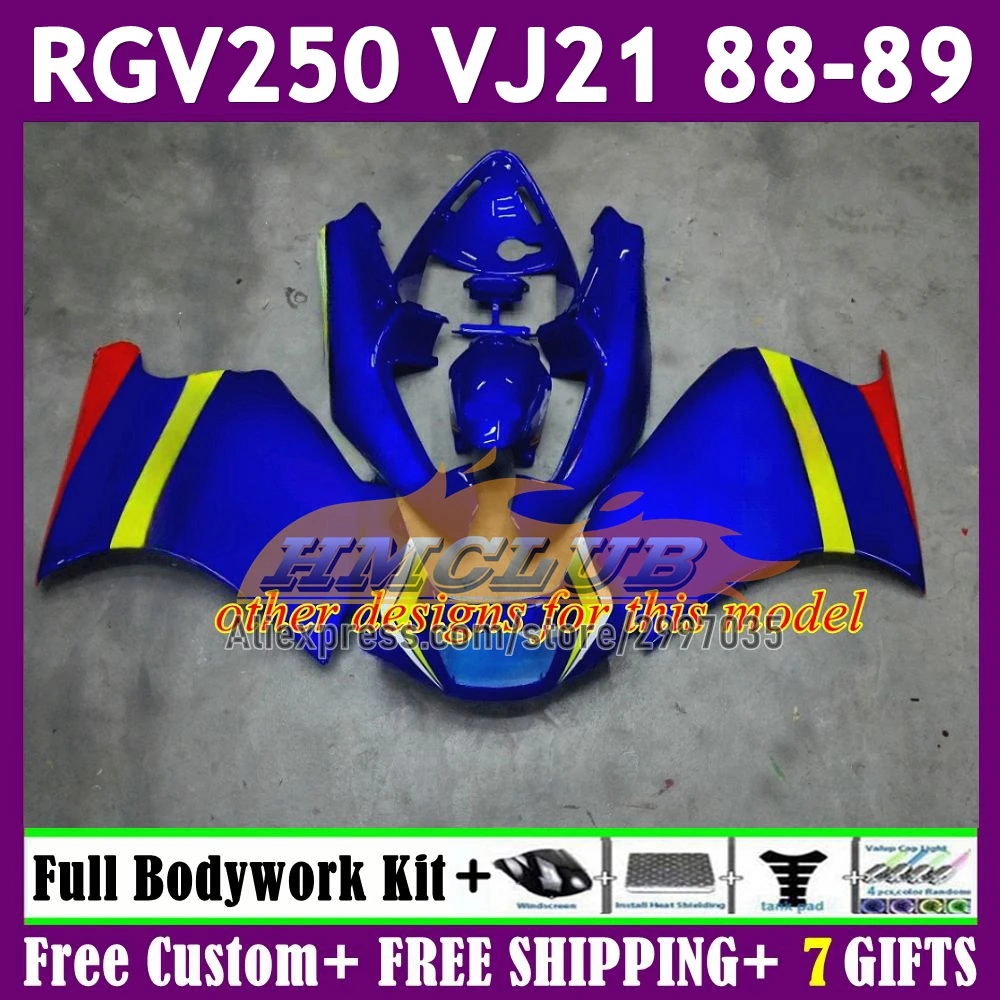 Body For SUZUKI white stock SAPC VJ21 RGV250 VJ 21 Bodywork 58No.189 RGVT-250 RGV-250 1988 1989 RGV 250 RGVT250 88 89 Fairings