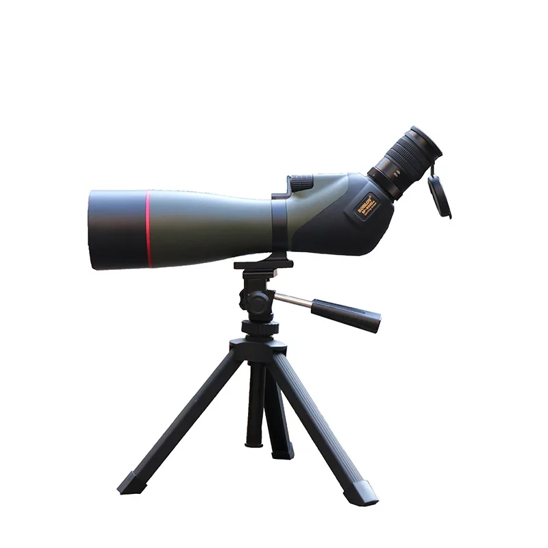 20-60x80 single tube outdoor telescope 80mm large aperture observation mirror high-definition zoom mirror