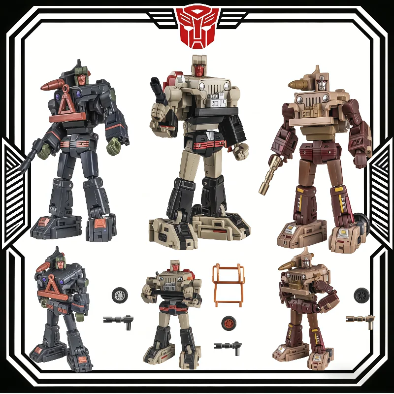 

In Stock NEWAGE NA H50C NA H50D NA H50B Action Figure Small Scale Hound Repaint Set Transformable Toy