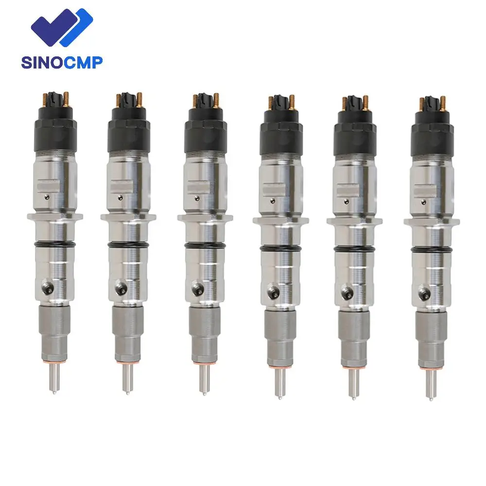 

6746-11-3100 0445120305 6 шт. Новая топливная форсунка для двигателя Komatsu Bosch