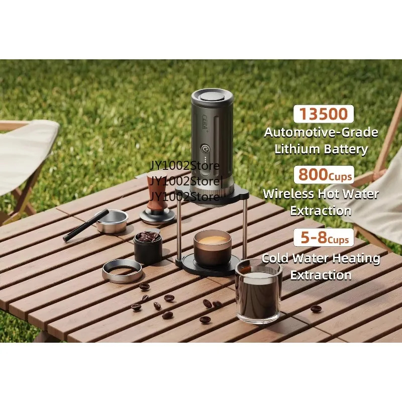 PCM03S MAX  Portable Coffee Maker Wireless USB Battery 20 bar Pressure 13500mAh for Outdoor and Travel