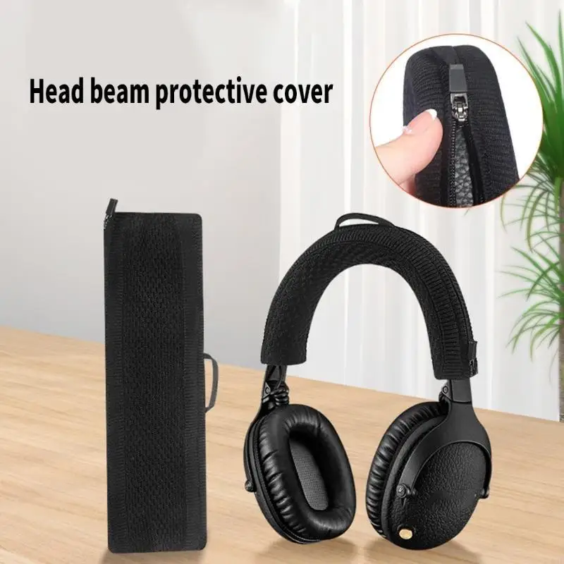 103F Soft Fabric Headband Cover for Monitor1/2 Over Ear Headphones Headbeam Cover Providing Comfort Against Wear Scratches view 3