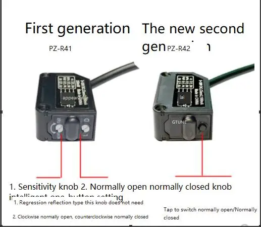 Retro-Reflective Laser Sensor ข้อเสนอแนะสะท้อนแสงเลเซอร์เซ็นเซอร์กระจกสะท้อน Photoelectric Switch 5V12V24V