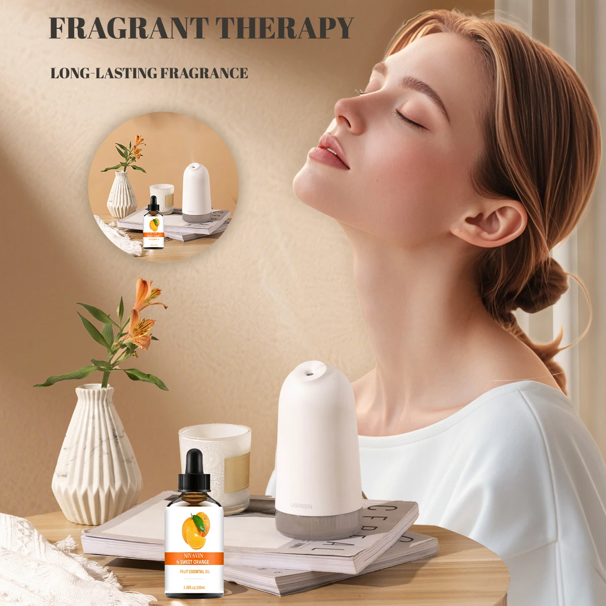 Óleo essencial de morango NIVA - Hair Care Fragrance Essential Oil avaliação e preço