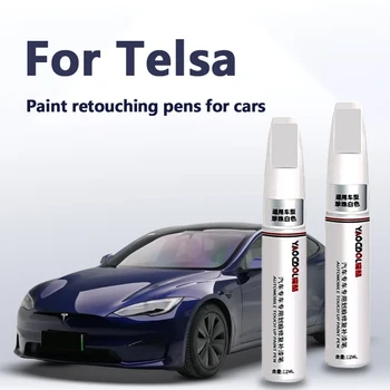 Geeignet für Tesla Model 3Y X Lackreparaturstift, perlweißer Lackstift, Ausbesserungsset