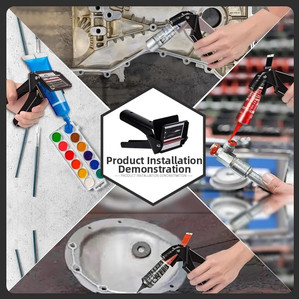 

Железный силиконовый экструзионный инструмент, эффективный RTV и дозатор герметика для гибкого дозатора герметика, аксессуары для электроинструментов