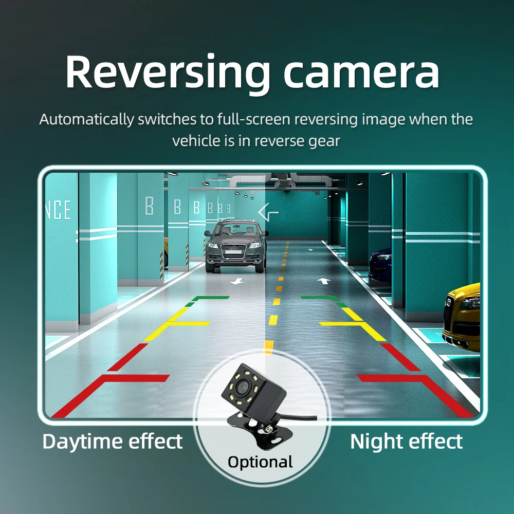 وحدة رأس مع نظام تحديد المواقع العالمي (GPS)، Carplay اللاسلكي، والستيريو والملاحة، وشاشة 7 بوصة، وراديو سيارة أندرويد 2 Din لسيارة Toyota RAV4 RAV 4 2004-2005 #4