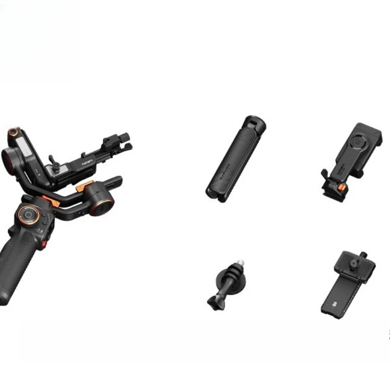 Professional AI camera stabilizer, handheld three-axis anti-shake 360-degree rotation intelligent tracking and following