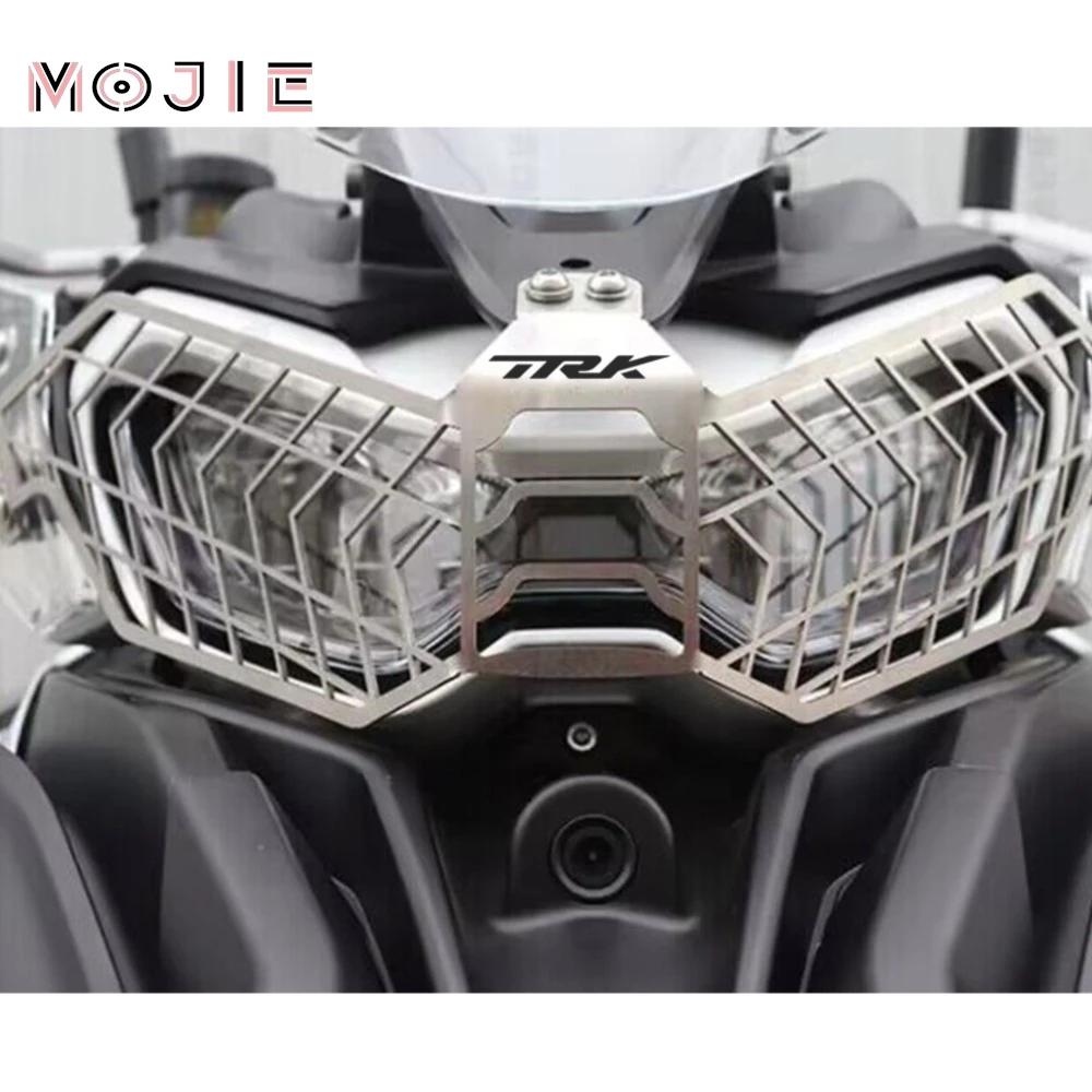

TRK 702 X Motorcycle Accessories Headlight Grille Guard Cover Grill Protector For BENELLI TRK 702 TRK702X TRK702 X 2022 2023