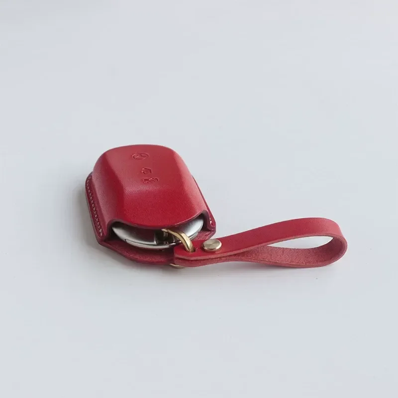 for Mercedes Benz S450 S500L C260 E300 Leather Handmade High End Simple Car Key Cover Bag Buckle Female