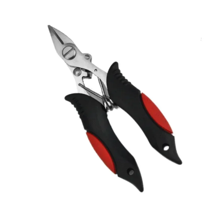 Rubber Luya Fishing Pliers Steel Hook Pliers Multifunctional Pliers Handle Stainless Mouth Fishing Fish Accessories With